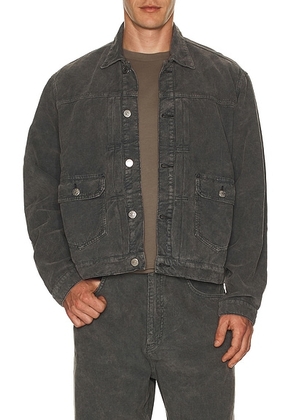 Sunflower Type 2 Cord Jacket in Grey - Grey. Size M (also in L, S, XL/1X).
