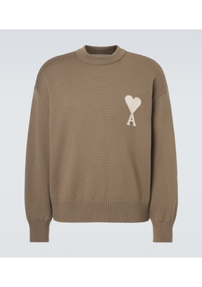 Ami Paris Ami De Cour wool and cotton sweater