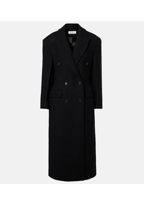 Rohe Double-breasted virgin wool coat