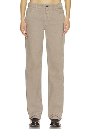 The Row Carlyl Pant in Light Pebble - Beige. Size 24 (also in 25, 26, 27, 28, 29, 30).