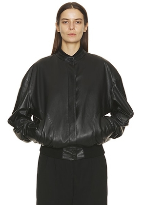 The Row Elenora Jacket in Black - Black. Size 0 (also in 2).
