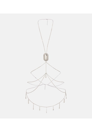 Rabanne Crystal-embellished body chain