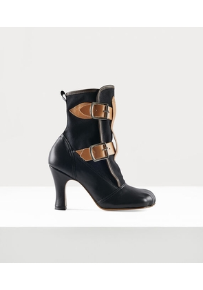 Vivienne Westwood Bondage Boot Leather Black 5-38 Women