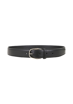Saint Laurent Cuir Cristal Belt in Nero - Black. Size 70 (also in 65, 75, 80, 85, 90).