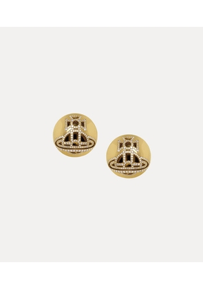 Vivienne Westwood Lennie Earrings Gold Cubic Zirconia Women