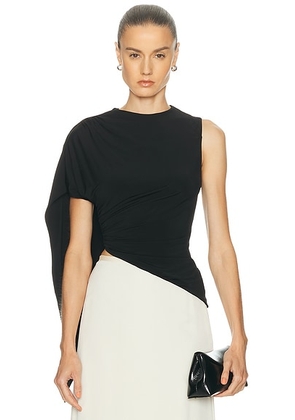 SRG Cleo Top in Black - Black. Size M (also in ).