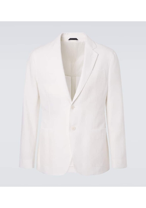 Giorgio Armani Upton linen canvas blazer