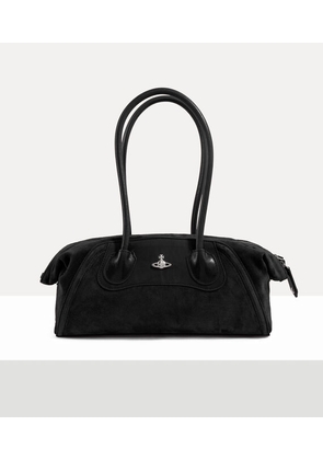 Vivienne Westwood Shirley Small Holdall Leather Black
