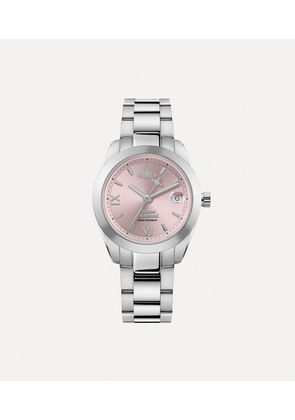 Vivienne Westwood Fenchurch Watch Silver / Pink Stainless Steel Women
