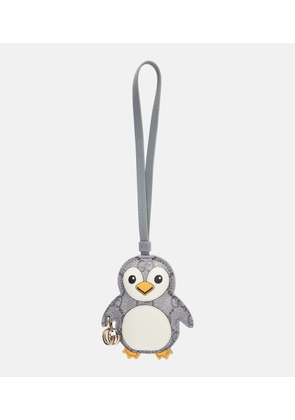 Gucci Penguin GG bag charm