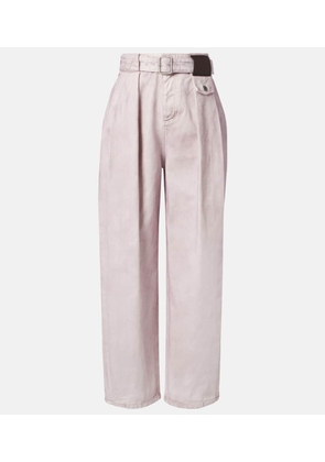 Loewe Belted wide-leg jeans