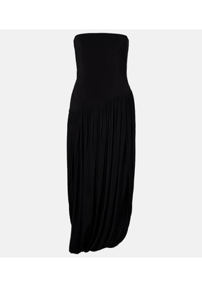 Ferragamo Draped bustier dress
