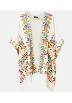 Etro Printed beach cover-up