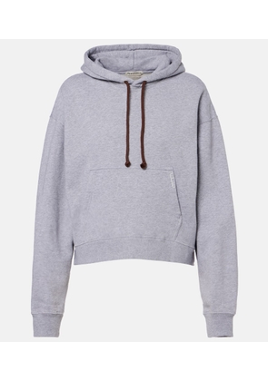JW Anderson Cropped cotton hoodie