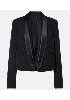Tom Ford Silk-trimmed wool blazer