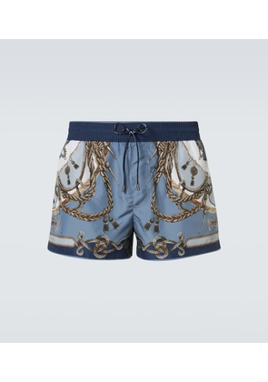 Dolce&Gabbana Printed swim trunks