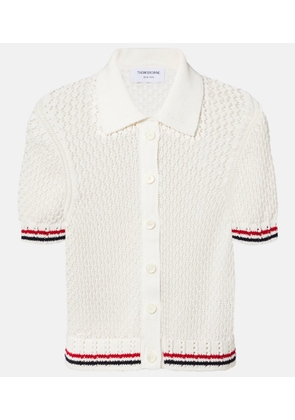 Thom Browne Pointelle cotton top