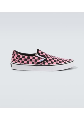 Valentino Garavani x Vans VLogo checked slip-on shoes