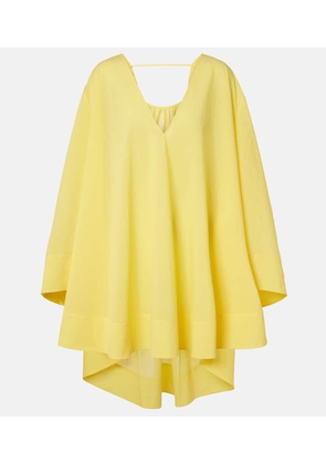 Jacquemus Paysan cotton-blend poplin minidress