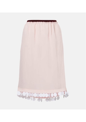 Plan C Sequined miniskirt