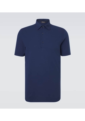 Loro Piana Brenna cotton pique polo shirt