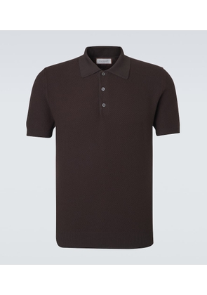 Canali Cotton polo shirt