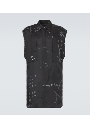 Rick Owens Jumbo printed shirt