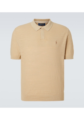 Polo Ralph Lauren Cotton and linen polo shirt