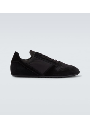 Rick Owens Minimal Sneaks suede-trimmed sneakers