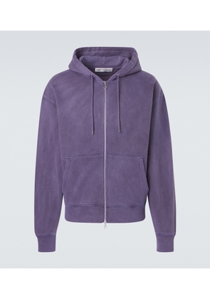 Our Legacy Rascal cotton fleece zip-up hoodie