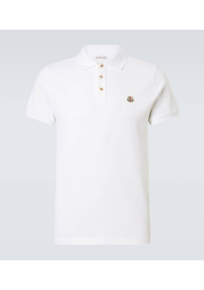 Moncler Cotton pique polo shirt