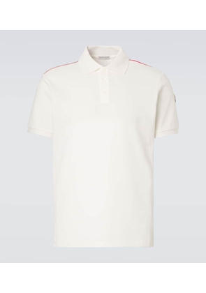 Moncler Logo cotton pique polo shirt