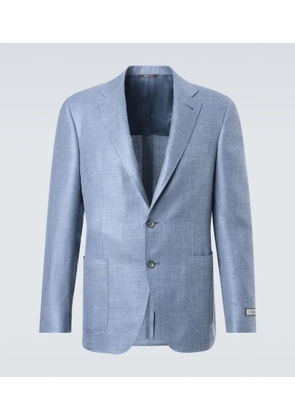 Canali Wool, silk, and linen blazer