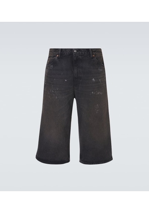 Our Legacy Capri Cut distressed shorts