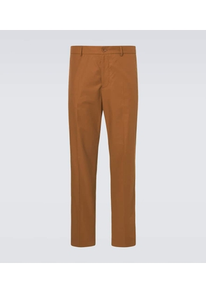 Moncler Cotton-blend straight pants