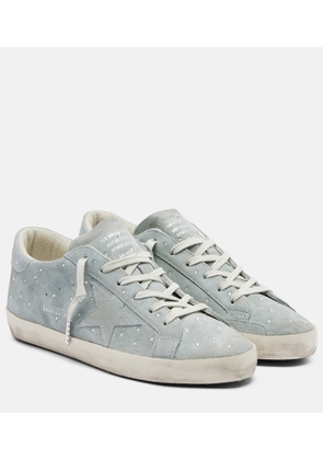 Golden Goose Super-Star SwarovskiÂ® suede sneakers