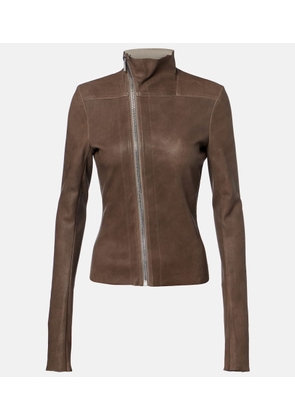 Rick Owens Gary leather jacket