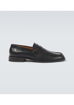 Our Legacy Light leather penny loafers
