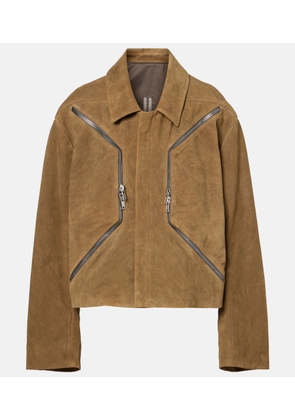 Rick Owens Blixa suede jacket