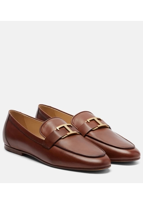 Tod's T Timeless leather loafers