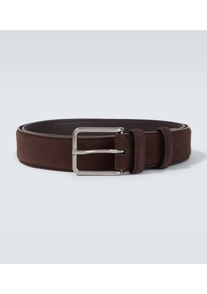 Loro Piana Mayfair suede belt