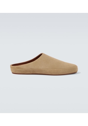 Loro Piana Tomori Walk suede mules