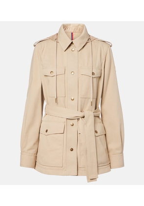 Moncler Centaurea belted field jacket