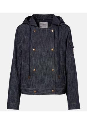 Moncler Diervilla double-breasted denim jacket