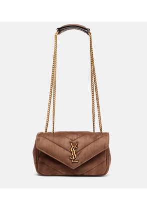 Saint Laurent Lou Lou suede shoulder bag