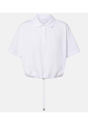 Moncler Cotton pique polo shirt
