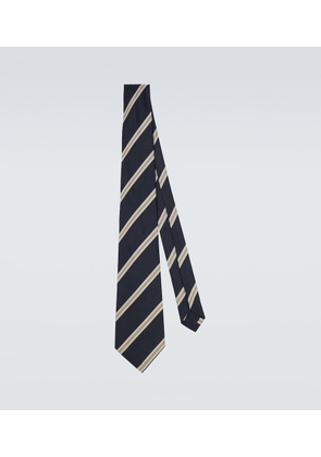 Dunhill Striped silk tie