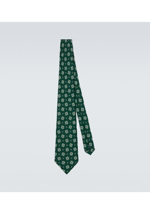 Dunhill Printed silk tie