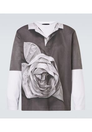 Simone Rocha Printed cotton jersey T-shirt