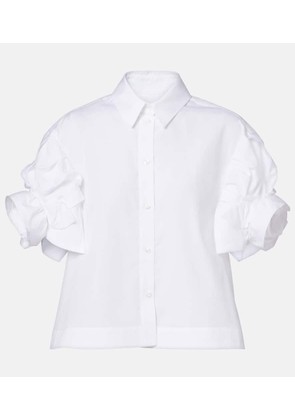 Simone Rocha Puff-sleeve cotton shirt